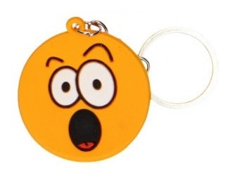 Sleutelhanger emoji oranje 4