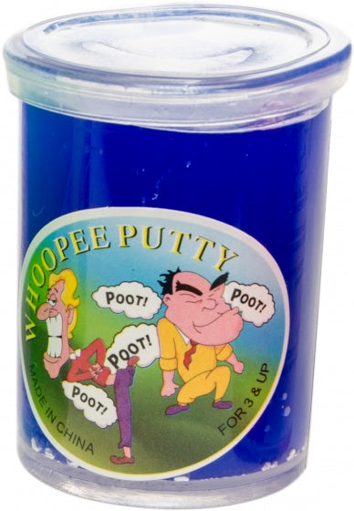 slijm Whoopee Putty 6 cm blauw