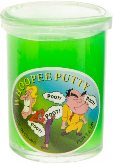 slijm Whoopee Putty 6 cm groen