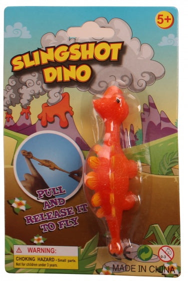 slingshot dino 11 cm oranje/geel M