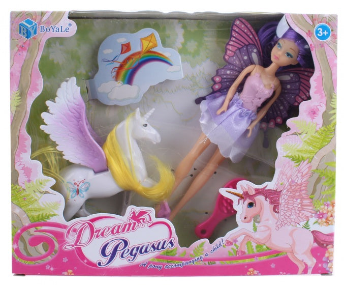 speelset Dream Pegasus wit 3-delig