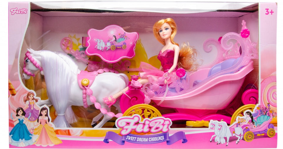 speelset meisjes roze 3-delig