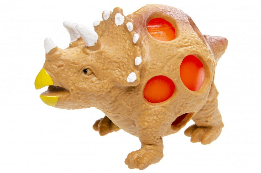 stressbal dino bruin 9 cm