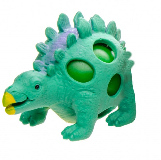 stressbal dino groen 9 cm