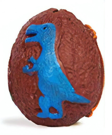 stressbal dinosaurus ei 6 cm multicolor/bruin