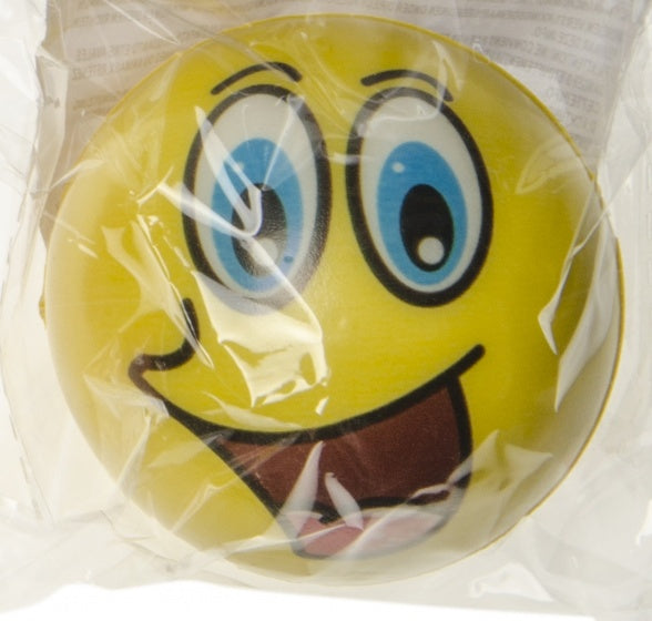 stressbal geel 8 cm