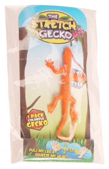 stretch gekko 10 cm oranje J