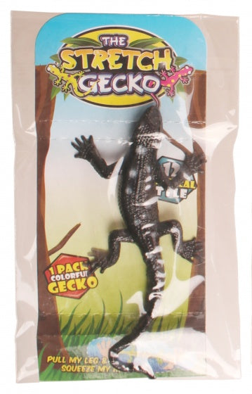 stretch gekko 10 cm zwart B
