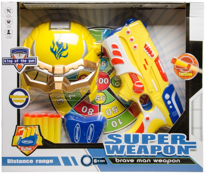 superwapen 'Brave man' 23 cm 10-delig geel