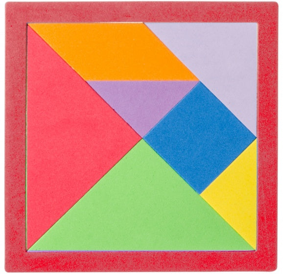 vormenpuzzel Tangram junior foam 15