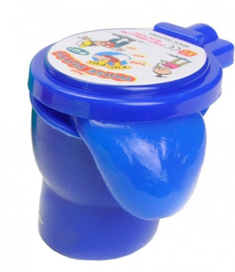 toiletpotje scheetputty blauw