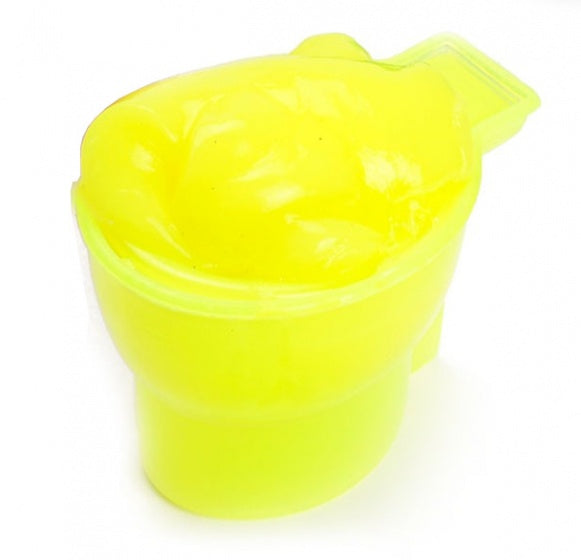 toiletpotje scheetputty geel