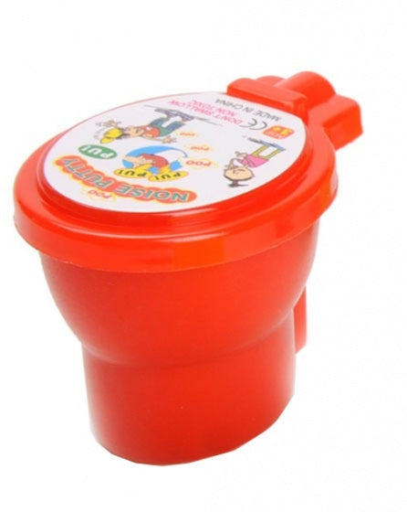 toiletpotje scheetputty rood