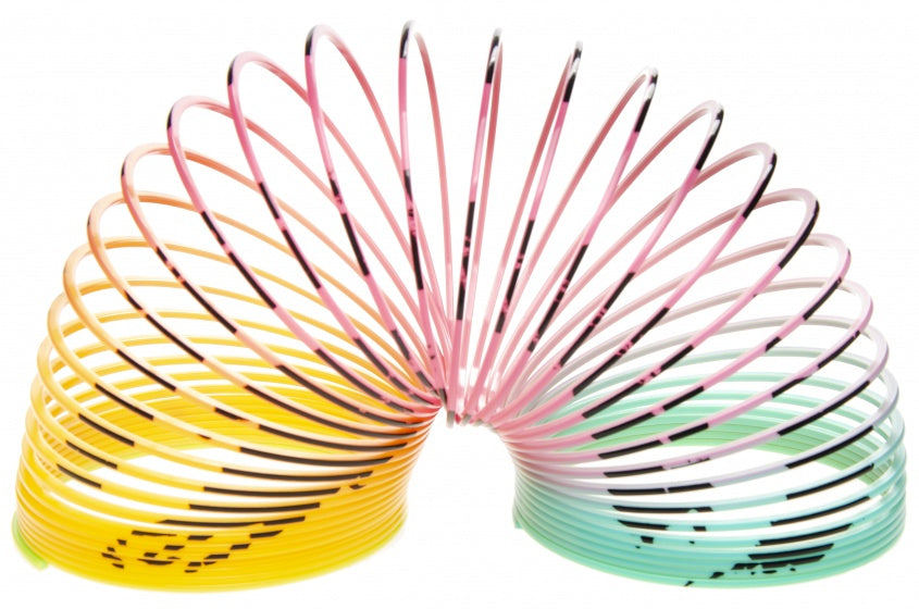trapveer eenhoorn geel/roze/groen 7 cm