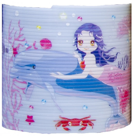 trapveer zeemeermin 7 cm blauw