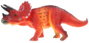 Triceratops 17 cm rood