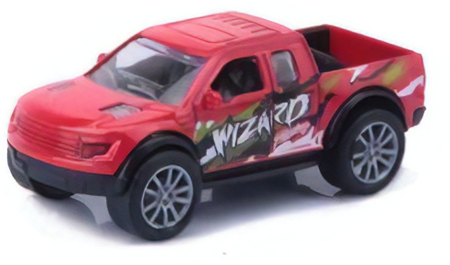 truck Die Cast 8 cm rood