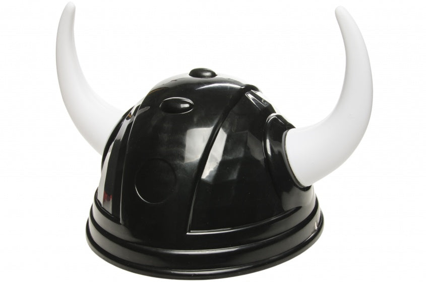vikinghelm zwart 19 cm