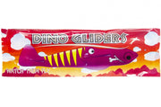 vliegtuig Dino Glider bordeaux 20 cm