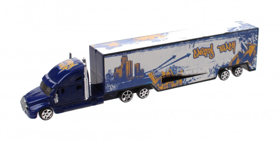 vrachtwagen Road Big 28.5 cm wit/blauw