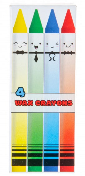waskrijtjes 4-delig 8 cm