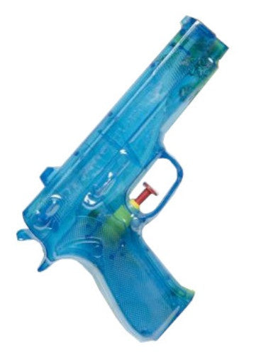 waterpistool junior 19 cm blauw