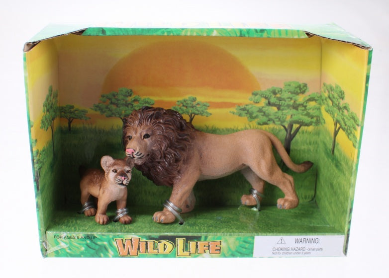 Wildlife leeuw 18X13X7 cm