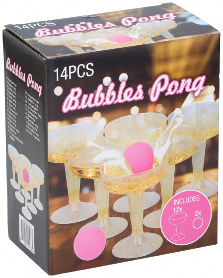 drankspel Bubbles Pong 14-delig