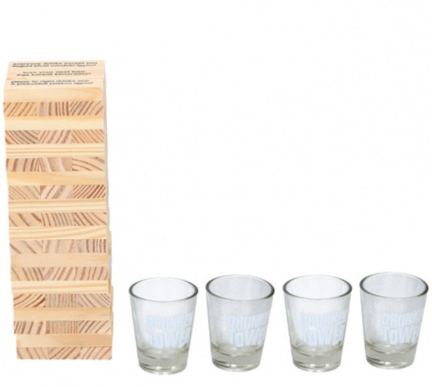 drankspel Drunken Tower Jenga 64-delig