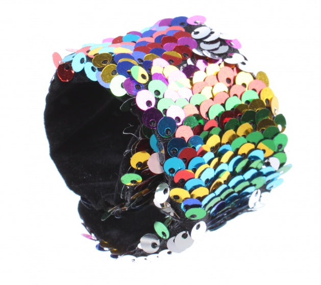 Paillettenarmband Little Miss multicolor 21 x 4 cm
