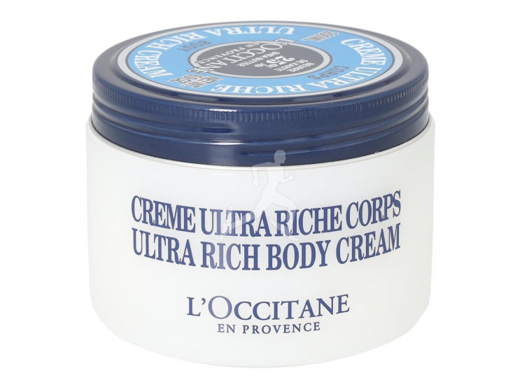 bodycréme Shea Butter Ultra Rich 200 ml wit