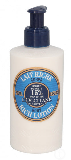 bodylotion Shea Butter Rich 250 ml wit
