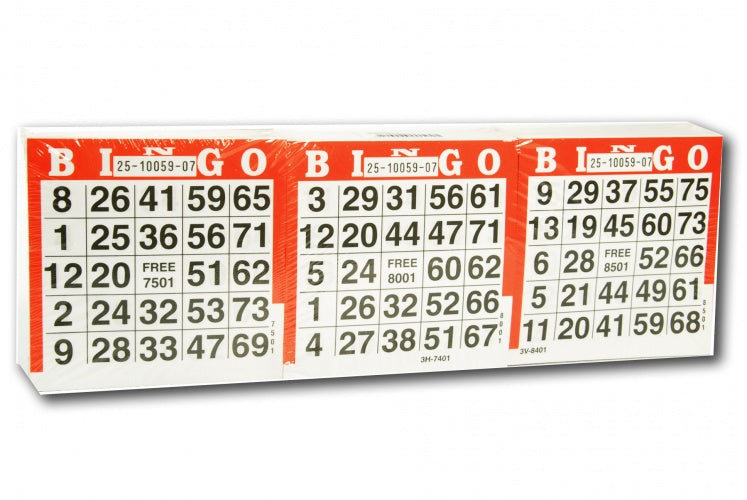 bingokaarten 1500 vellen