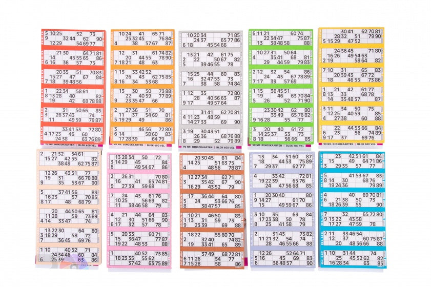 lotto/kien boeken 10 stuks