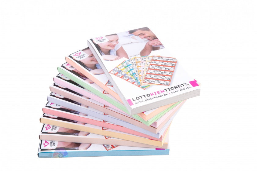 lotto/kien boeken 10 stuks