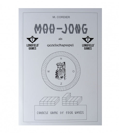 mahjong spelregelboekje wit