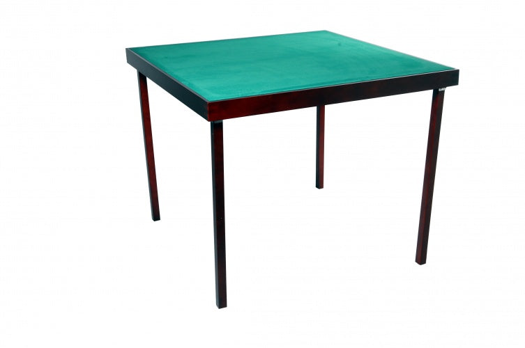 poker en bridgetafel 89 x 89 x 72 cm groen