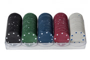 Pokerfiches 40 mm per 100 stuks