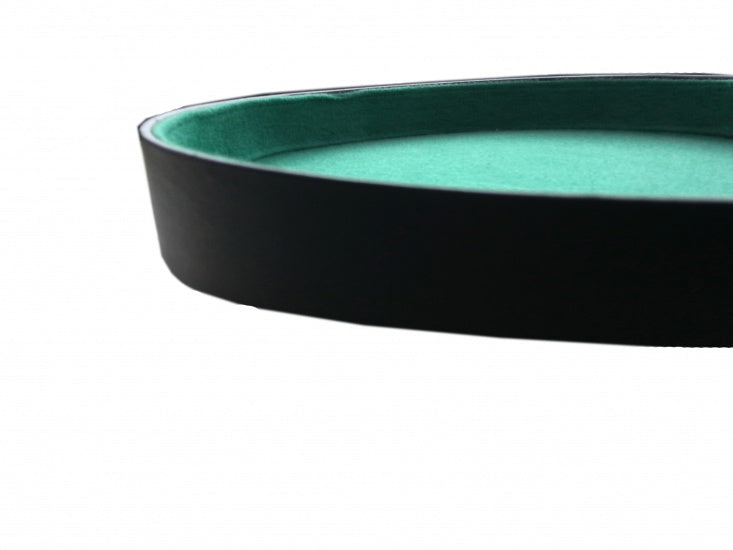 Pokerpiste 26 cm zwart