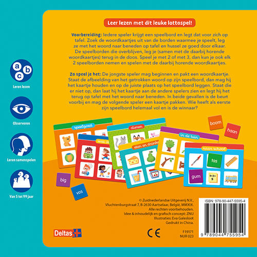 Lotto Eerste woorden lezen