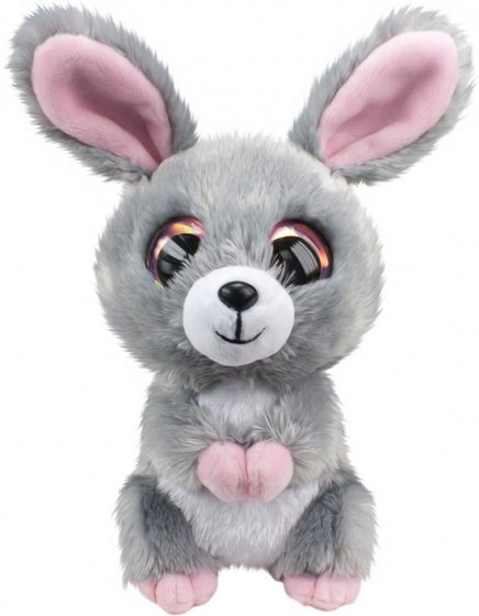 Knuffel konijn Pupu 15 cm grijs