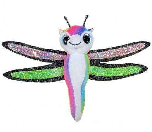 knuffel Lumo Dragonfly Drago multicolor 15 cm