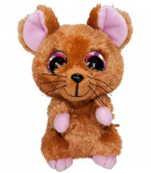 knuffel Lumo Mouse Mus bruin 15 cm