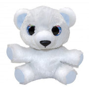 knuffel Lumo Polar Bear Nalle wit 15 cm