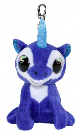 knuffel mini eenhoorn Velvet met clip 8