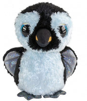 knuffelpinguïn wit/zwart 15 cm