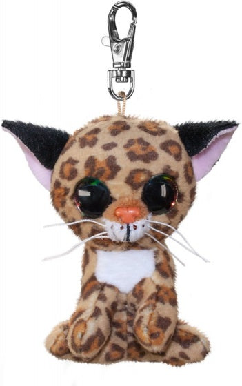 sleutelhanger Lumo Lynx bruin 8