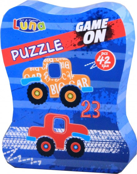 legpuzzel Game On junior karton 42 stukjes