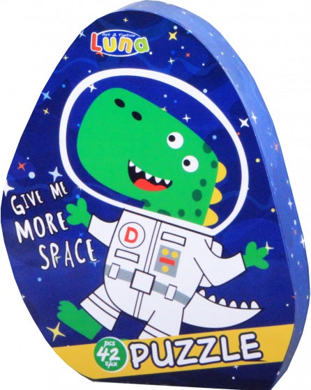 legpuzzel Give Me More Space junior karton 42 stukjes