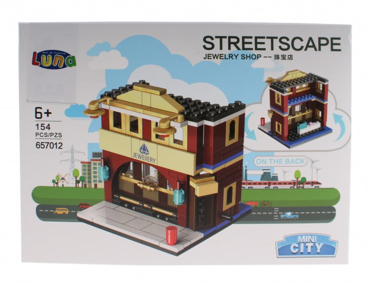 Mini City Streetscape Jewelry Shop bouwset 154-delig (657012)